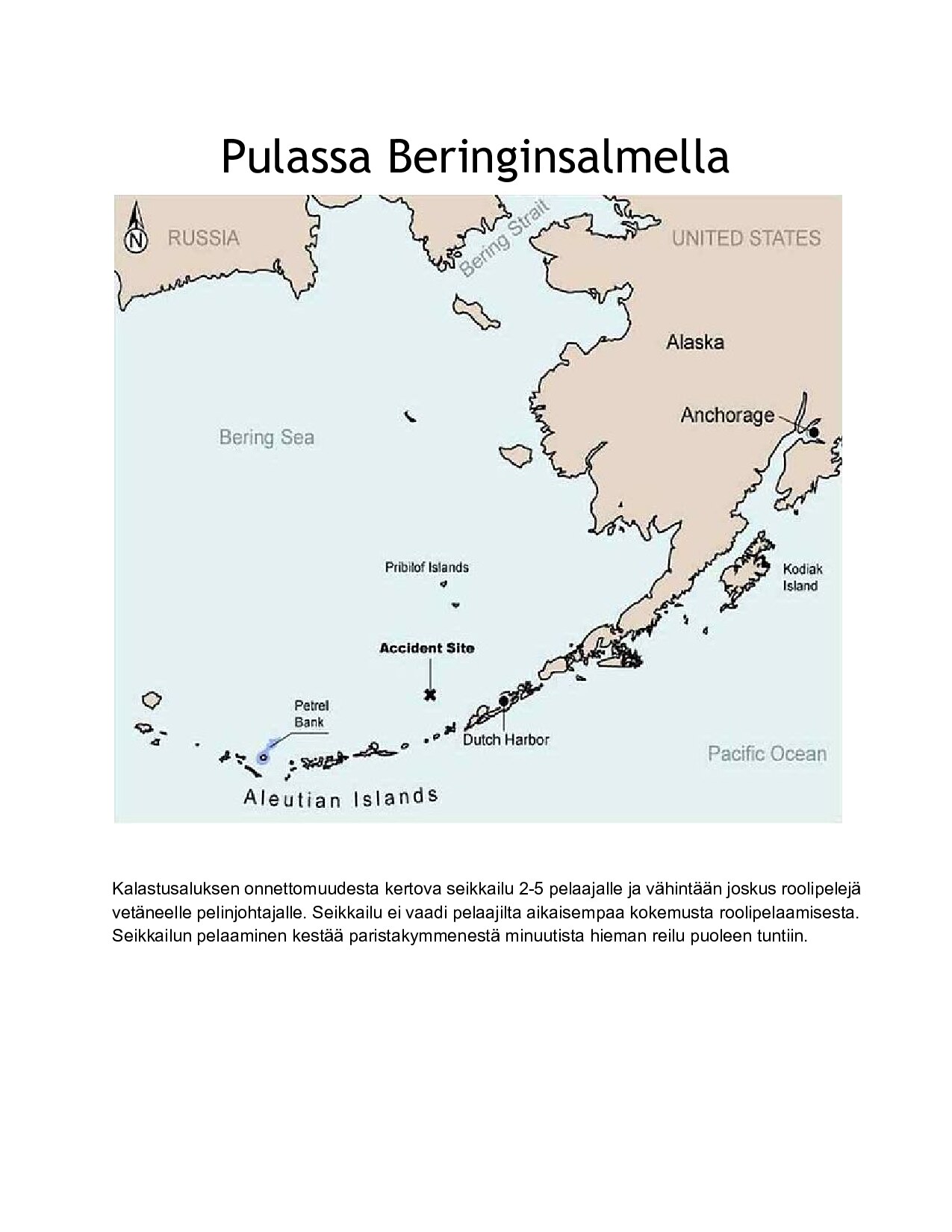 Pulassa Beringinsalmella