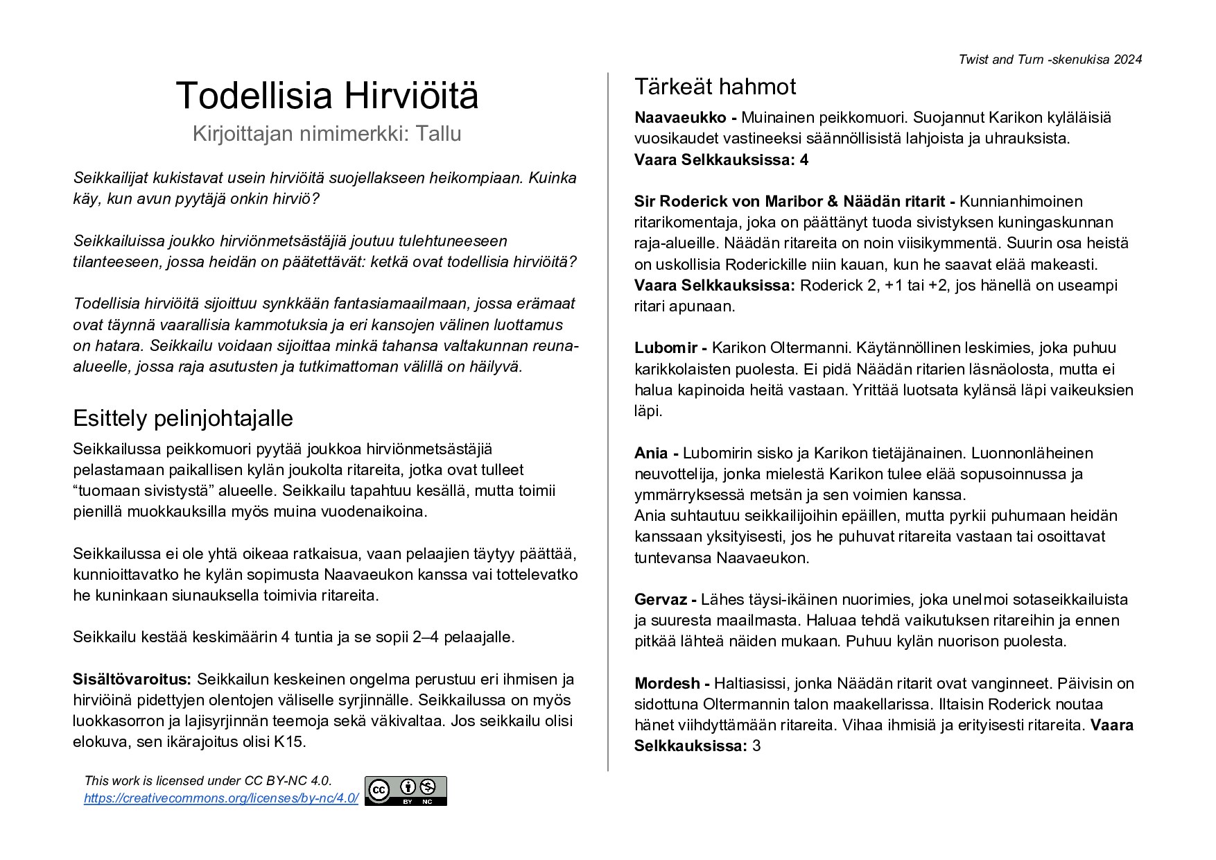 Todellisia hirviöitä